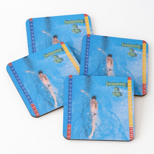 Item preview, Swimming is Life - Backstroke designed and sold by Holy JM Designs.