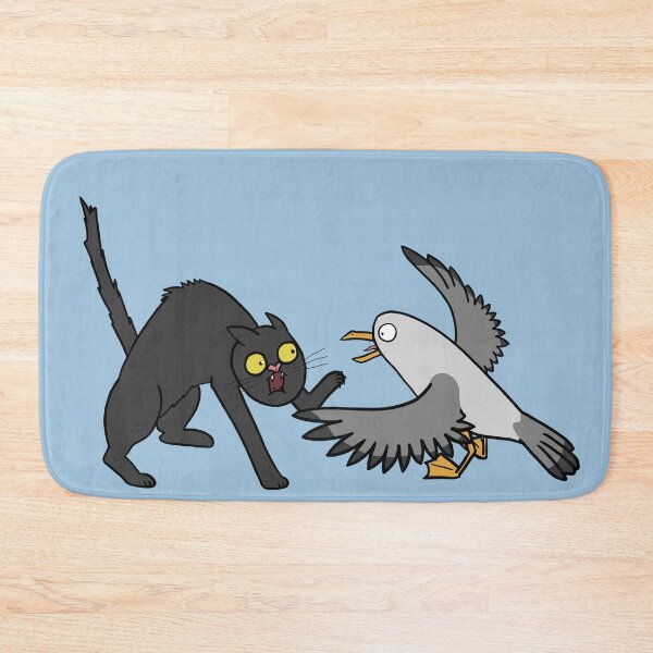 Item preview, Cat & Seagull designed and sold by Naikiria.