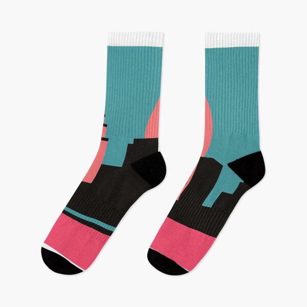 Item preview, Retro Miami Skyline at Sunset designed and sold by Pink & California.