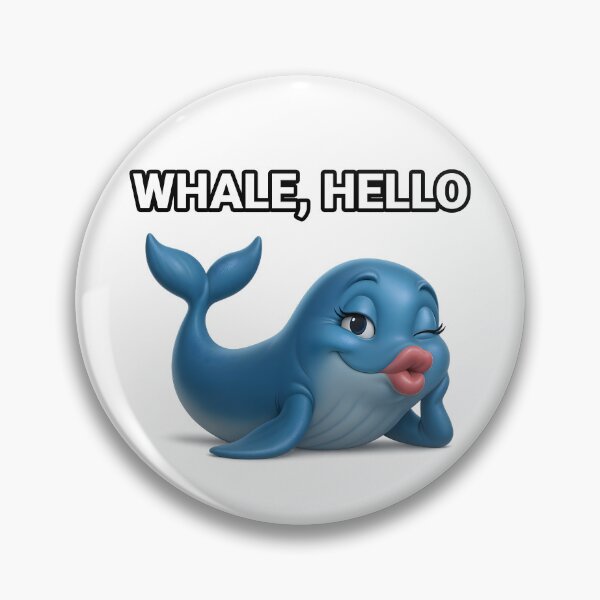 Item preview, Whale, Hello designed and sold by Tatsed.