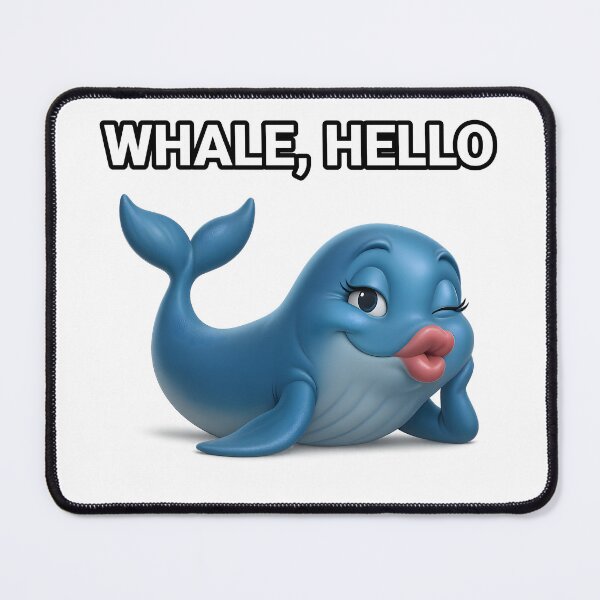 Item preview, Whale, Hello designed and sold by Tatsed.