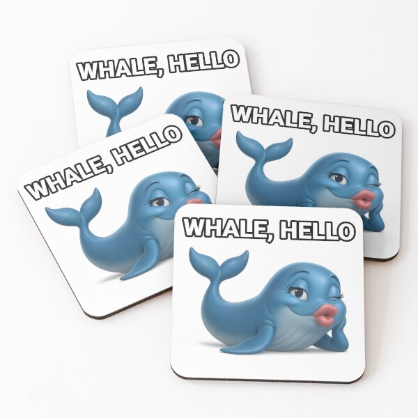 Item preview, Whale, Hello designed and sold by Tatsed.