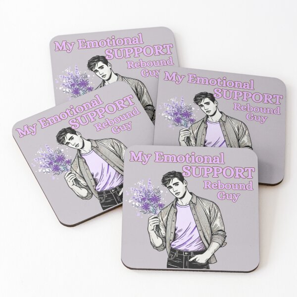 Item preview, Emotional Support Rebound Guy designed and sold by BreakupCentral.