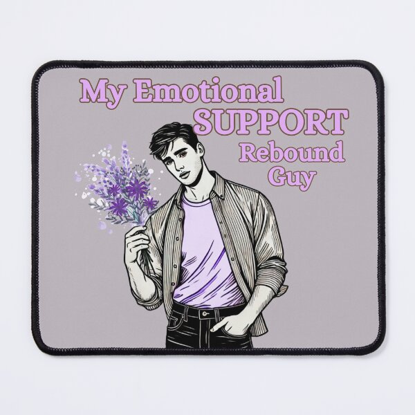 Item preview, Emotional Support Rebound Guy designed and sold by BreakupCentral.