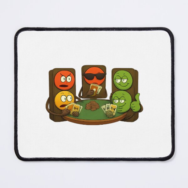 Item preview, Funny Traffic Light Stickers designed and sold by ThaArtHub.