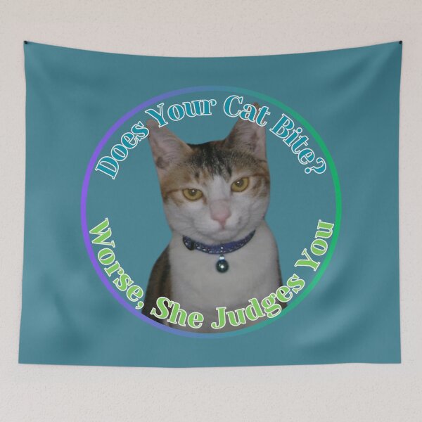 Item preview, Sassy Calico Bite designed and sold by Linklandiya.
