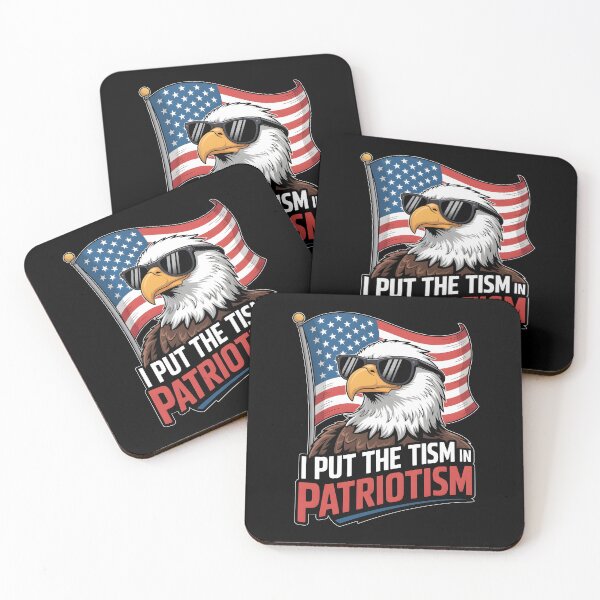 Item preview, I Put The Tism In Patriotism – Autism Spectrum Pride & Patriot Art designed and sold by Stock4U.