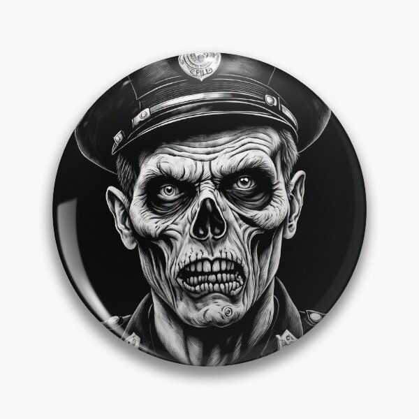 Item preview, Zombie Cop - Undead Police designed and sold by NightTimeJ.