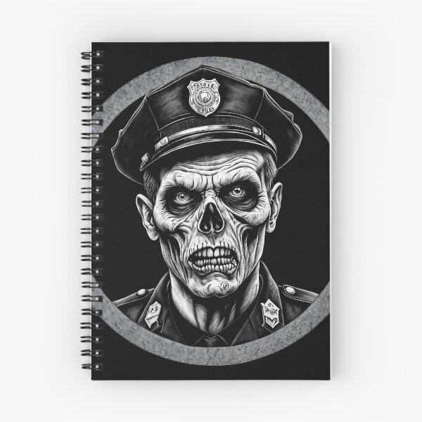 Item preview, Zombie Cop - Undead Police designed and sold by NightTimeJ.