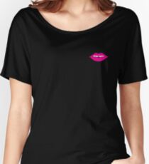 Rosa Kuss Baggyfit T-Shirt