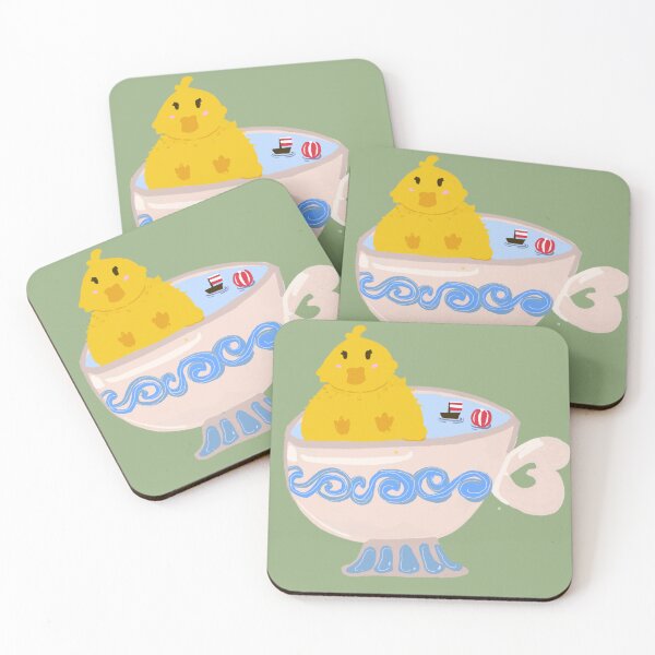 Item preview, Duck Digital Sticker, Digital Art , Intsant Download , Cute Duck Cu of tea designed and sold by pivotalray.