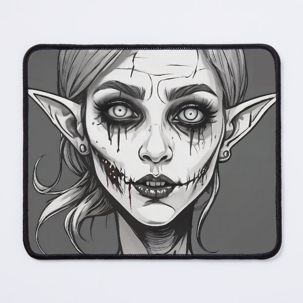 Item preview, Zombie Elf Girl - Santa's Zombie Elf designed and sold by NightTimeJ.
