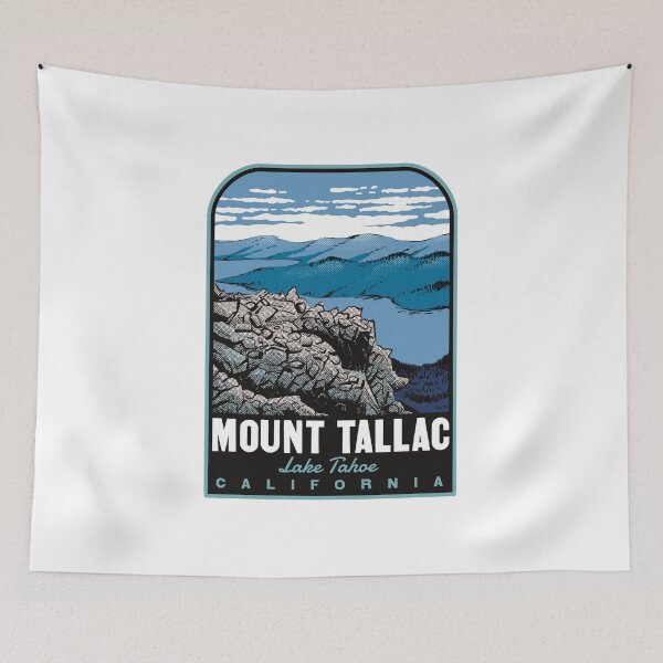 Item preview, Mount Tallac California Summit View with Lake Tahoe designed and sold by HalpinDesign.