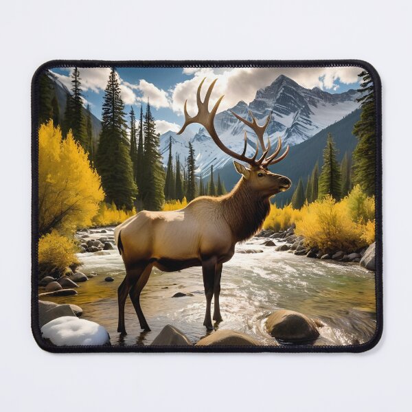 Item preview, The Scenery of Beautiful Reindeer and Stunning Landscape designed and sold by Pim-Crystal.