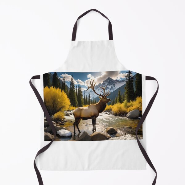 Item preview, The Scenery of Beautiful Reindeer and Stunning Landscape designed and sold by Pim-Crystal.