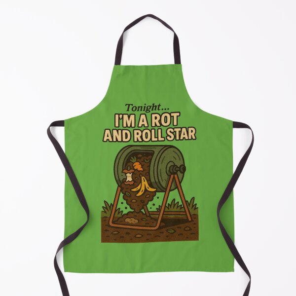 Item preview, Rot and Roll Star Compost Tumbler Art Design designed and sold by ShamblesShirts.