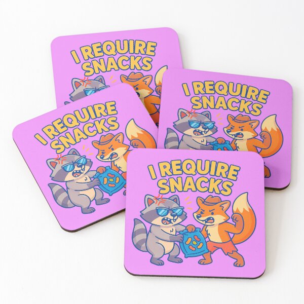 Item preview, Snack Bandits – Raccoon vs Fox in Sweet Trouble designed and sold by Lunaria Arts.