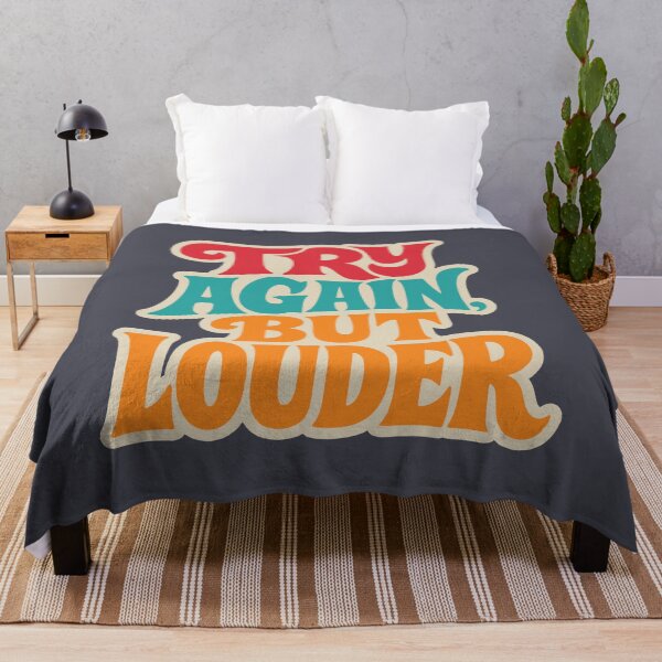 Item preview, Try Again, But Make It Loud designed and sold by EdvvinStudios.