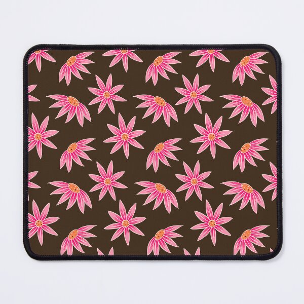 Item preview, Pink and brown daisies designed and sold by Home Cyn Home.