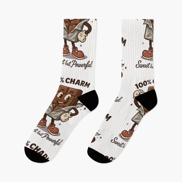 Item preview, 100% Charm – Chocolate Bar Cartoon Design designed and sold by HoopeStylee.
