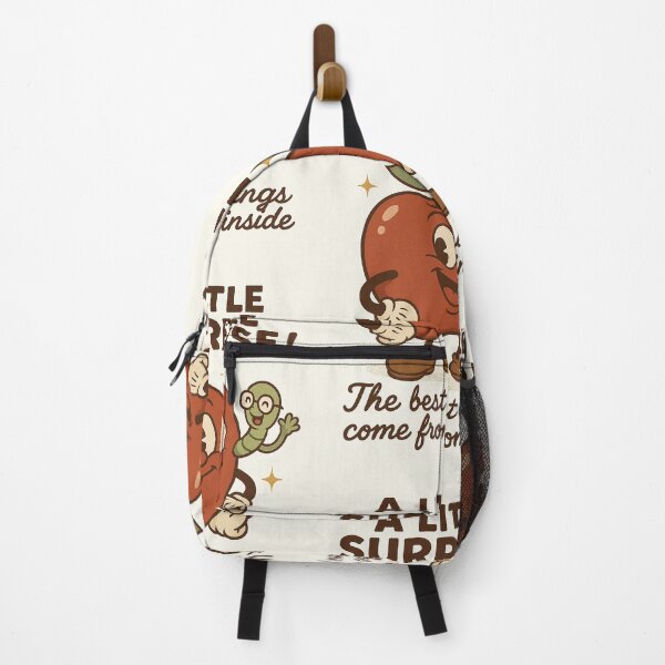 Item preview, Apple & Worm – Vintage Cartoon Surprise designed and sold by HoopeStylee.