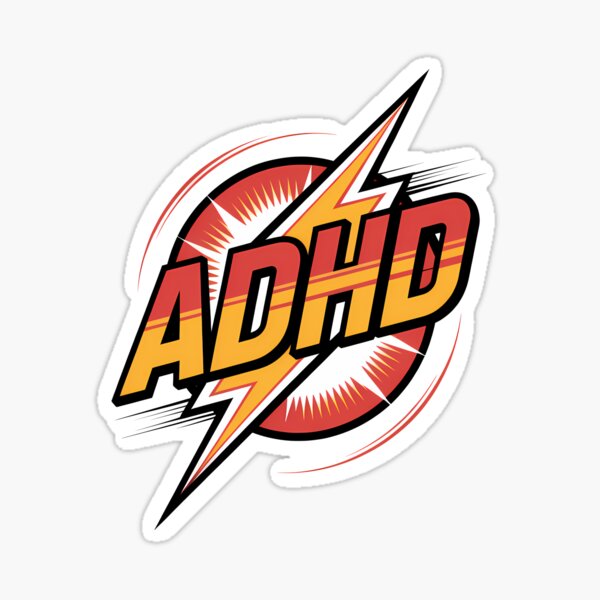 Item preview, ADHD designed and sold by Cotton Chaos.