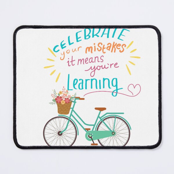 Item preview, Celebrate Your Mistakes – You’re Learning | Farwawears Motivational Quote designed and sold by farwawears.