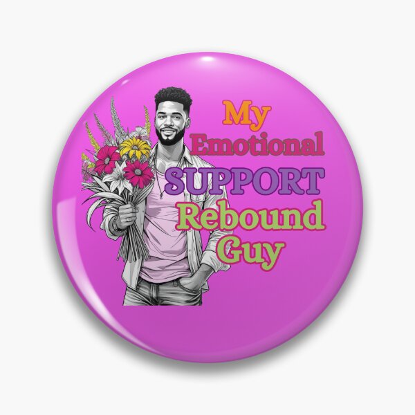 Item preview, Emotional Support Rebound Guy  designed and sold by BreakupCentral.