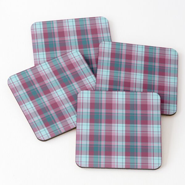 Item preview, Teal and Wine Fashion Plaid Seamless Repeat designed and sold by Sharon Schwalbe.