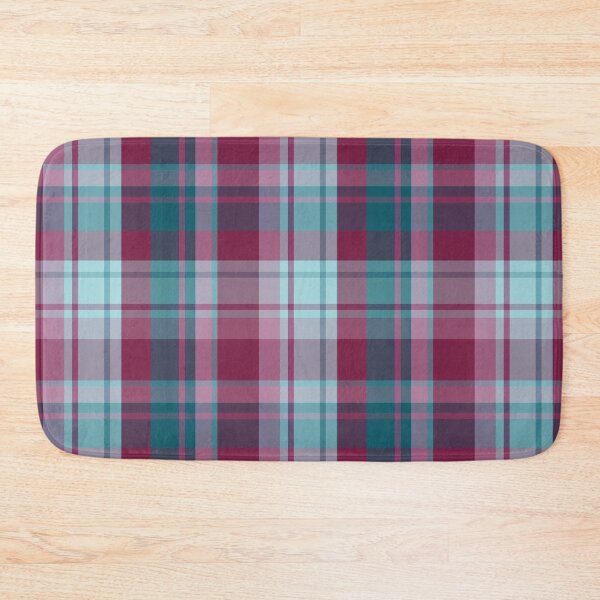 Item preview, Teal and Wine Fashion Plaid Seamless Repeat designed and sold by Sharon Schwalbe.