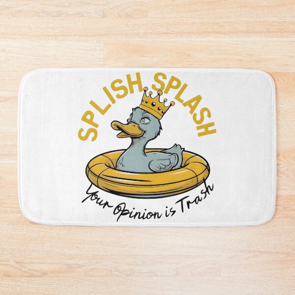Item preview, Splish Splash Your Opinion Is Trash designed and sold by PlanetMarker.