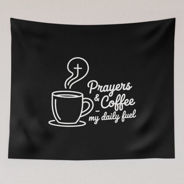 Item preview, Prayers & Coffee designed and sold by SignumShop.
