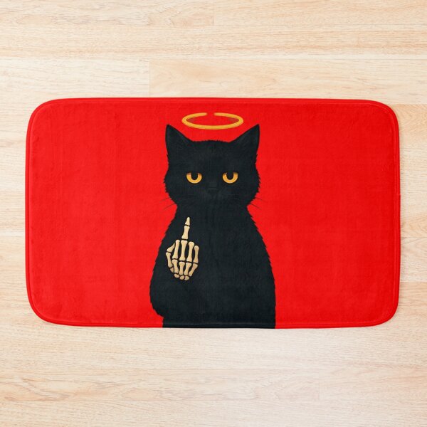 Item preview, cat Attitude Poster – Bold Rebel Vibes designed and sold by Amr Siam.