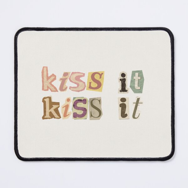 Item preview, “Kiss It Kiss It” Renée Rapp Cutout Collage Sticker designed and sold by moonna designs.