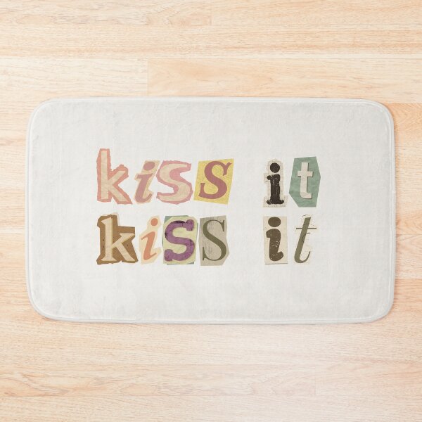 Item preview, “Kiss It Kiss It” Renée Rapp Cutout Collage Sticker designed and sold by moonna designs.