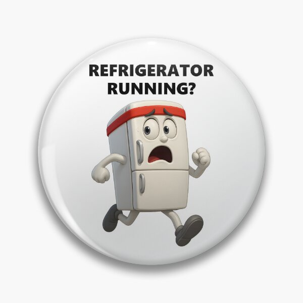 Item preview, Refrigerator Running? designed and sold by Tatsed.