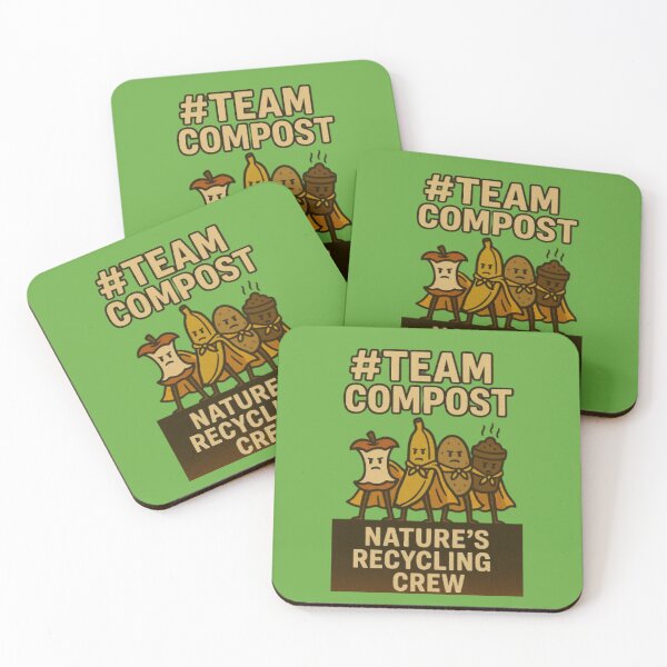 Item preview, Team Compost: Natures Recycling Crew Design designed and sold by ShamblesShirts.