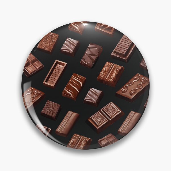 Item preview, Chocolate Pieces Pattern | Gift for Chocolate Lover designed and sold by UnhingedBird.