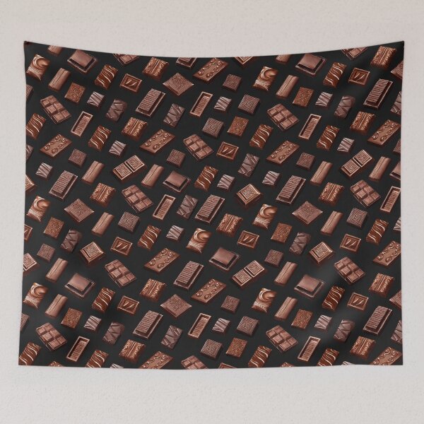 Item preview, Chocolate Pieces Pattern | Gift for Chocolate Lover designed and sold by UnhingedBird.