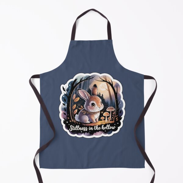 Item preview, Autumn Forest Bunny – Stillness in the Hollow Night Scene designed and sold by Nuist25.