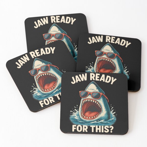 Item preview, Jaw Ready For This? Shark Lovers designed and sold by shoppingtshirts.