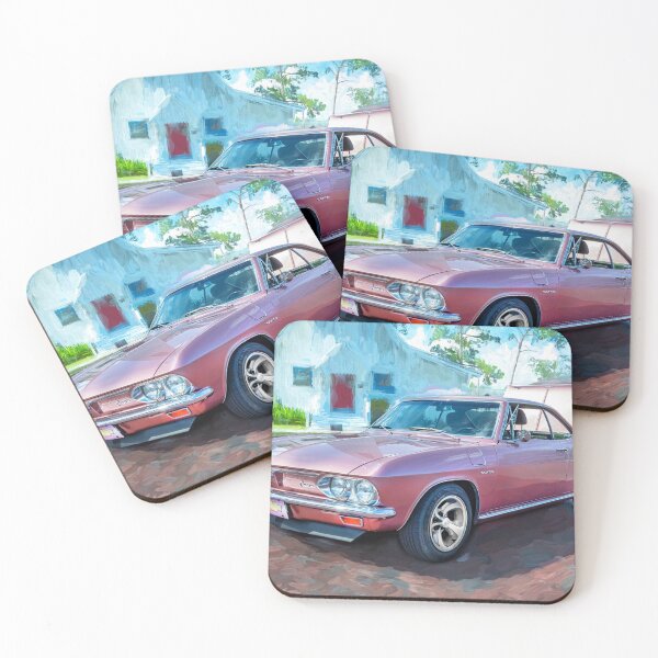 Item preview, 1966 Pink Chevrolet Corvair Corsa X103 designed and sold by RichFrancoCars.