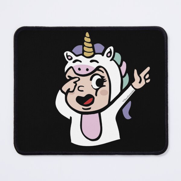 Item preview, Unicorn Costume Drawing for Mythical Creature Lovers designed and sold by Claustronautas.