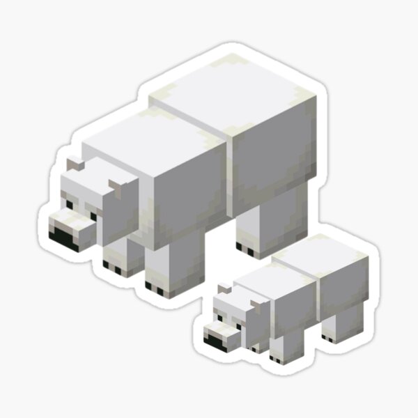 Artikel-Vorschau von Eisbär und Tasse Minecraft, designt und verkauft von Nadyos.