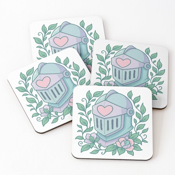 Item preview, Vine-Heart Knight Helm – Pastel Romantasy Armor designed and sold by FTS-Studio.