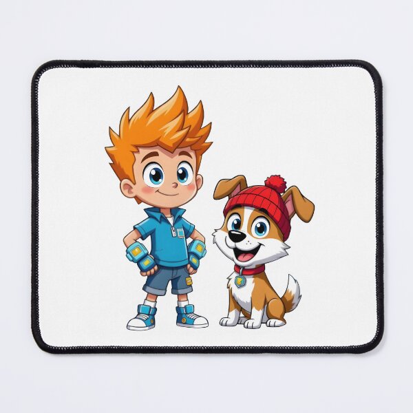 Item preview, JOHNNY TEST AND HIS DOG FRIEND DUKEY designed and sold by KISHNAY-FASHION.