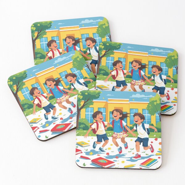 Item preview, Joie de la Cour d’École.  Schoolyard Joy designed and sold by Drawingshirts.