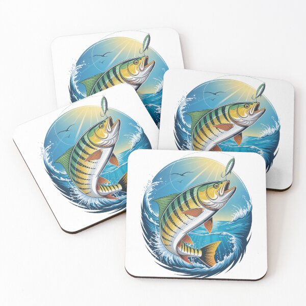 Item preview, Sea Tiger – Striped Dorado on the Attack designed and sold by FusiTink.