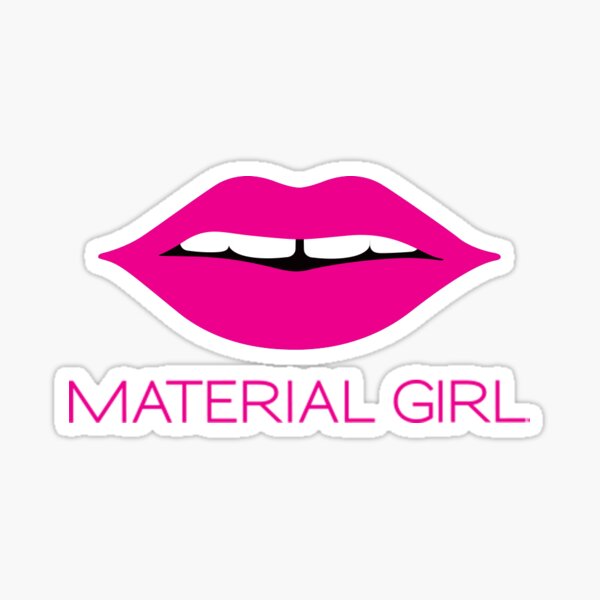 Material Girl Sticker -  Israel