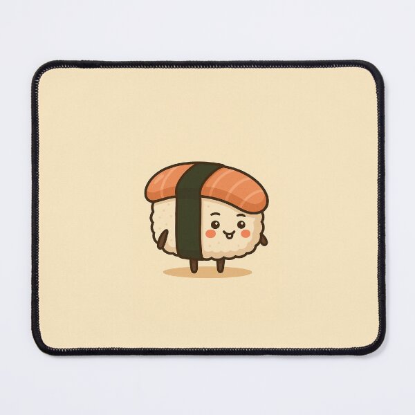 Item preview, Sushi Buddy – Cute Salmon Nigiri with a Smile designed and sold by Your Buddy Anthony.